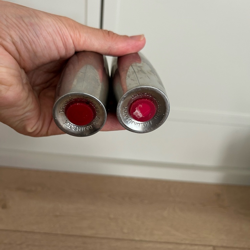 VINTAGE DANSK DESIGN DENMARK IHQ STAINLESS STEEL MODERN SALT & PEPPER SHAKERS - Picture 7 of 8